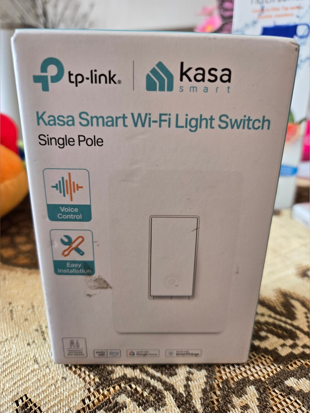 TP-Link Kasa Smart Wi-Fi Light Switch - White